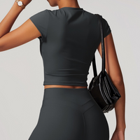 STELLA Premium Κοντομάνικο Μπλούζα - Σκούρο Γκρι