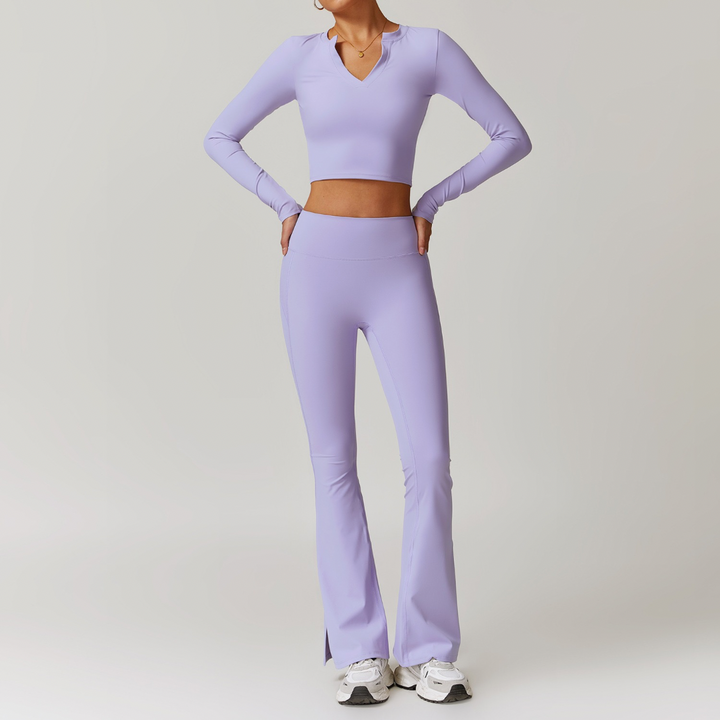 VERA Long Sleeve Yoga Legging Set