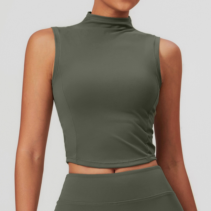 LILA Chic Vest Crop Top