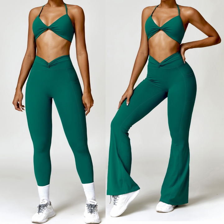 Antasia Sexy Top with Stylish Legging Set