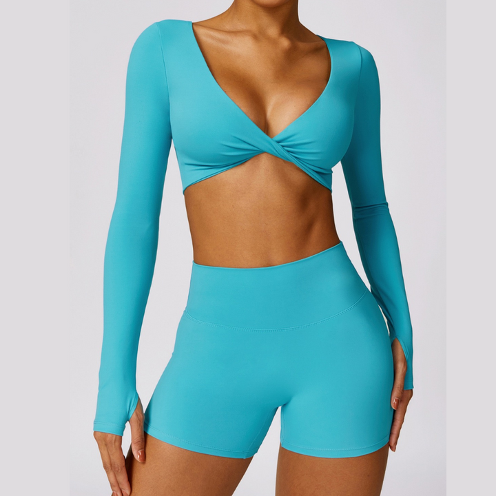 Long Sleeve Premium Short Set