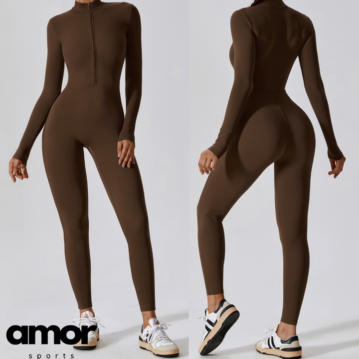 Classic Long-Sleeve Jumpsuit