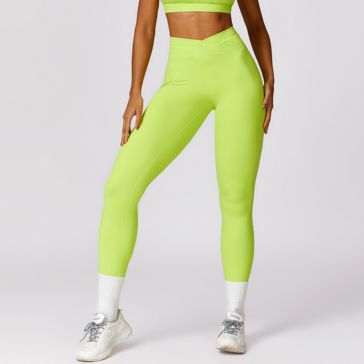 Stylish V-Shape Design Legging