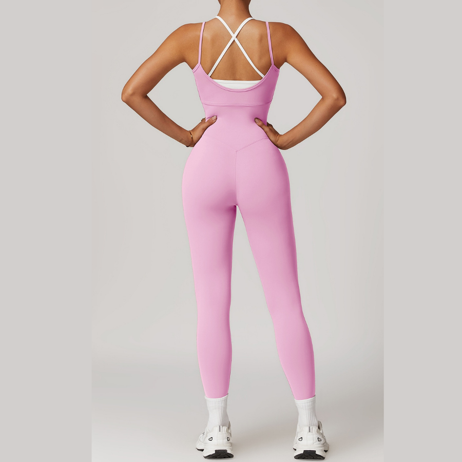 MONA Stylish Versatile Premium Jumpsuit - Pink