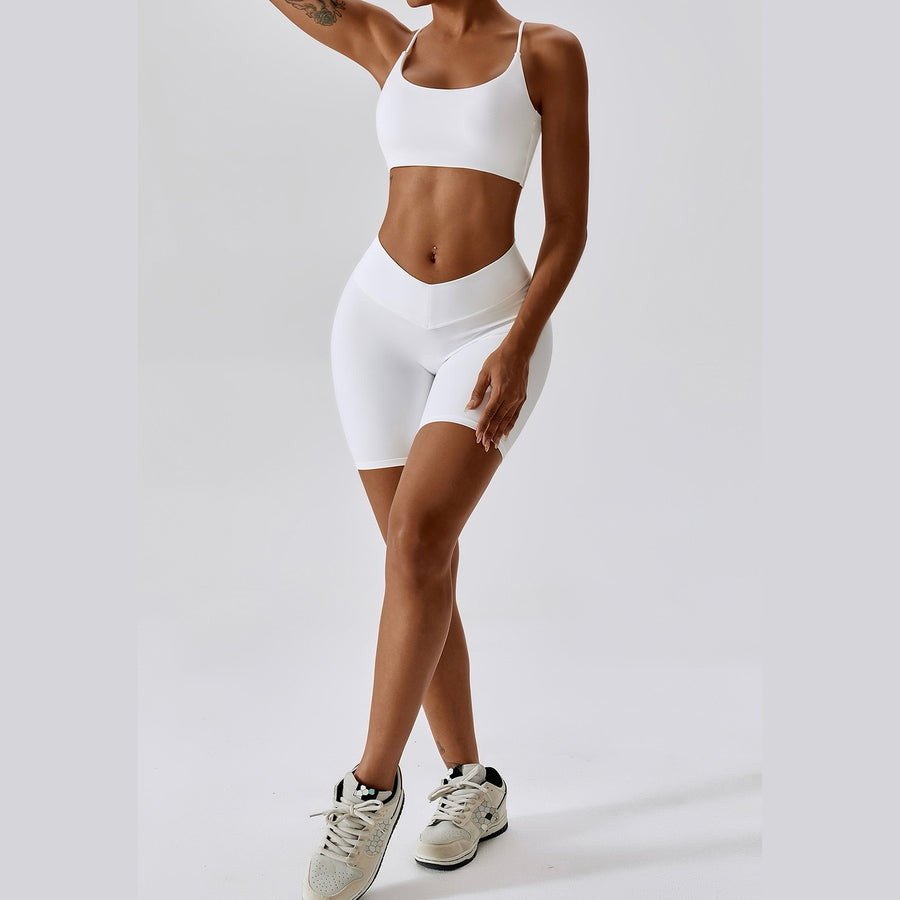 Short Stylish Couldy Soft Set - White