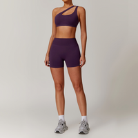 ATHENA Seamless Short Set - Purple