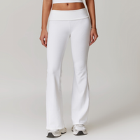 BONI Elegant Flared Legging - White