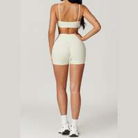 Sustainable Stylish Short Set - Cream White