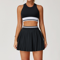 CANDY Premium Tennis Short Set - Black
