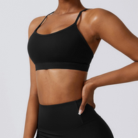 Stylish Cloud Soft Crop Top - Black