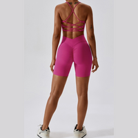 Short Stylish Couldy Soft Set - Magenta