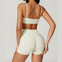 Sustainable Stylish Short Set - Cream White