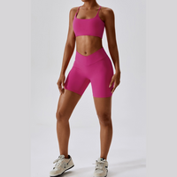 Short Stylish Couldy Soft Set - Magenta