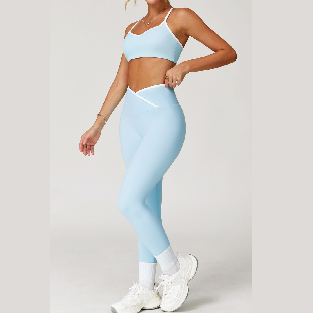 Σετ Κολάν Aurora Stylish Skinny - Μπλε 
