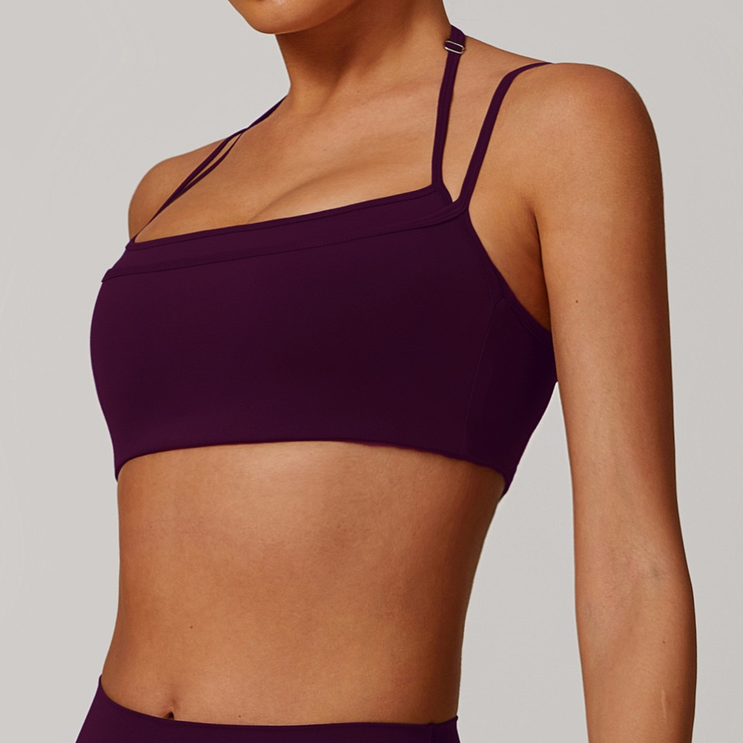 COCO Stylish Crop Top - Purple