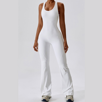 Timeless Bell Bottom Jumpsuit - Pure White