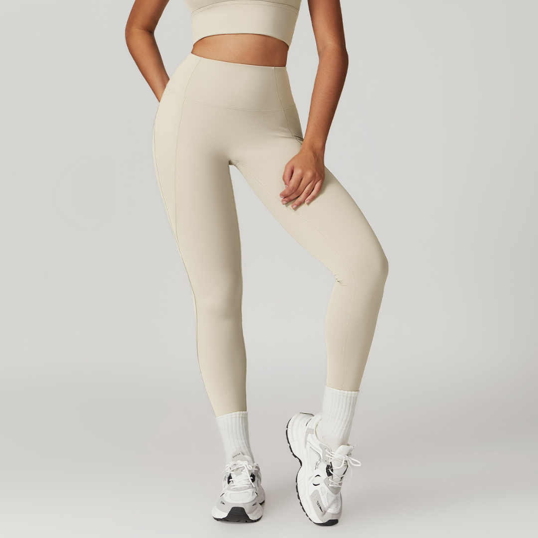 BELLE Chic Style Skinny Legging - Cream