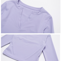 VERA Buttery Soft Long Sleeve Top - Lavender