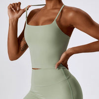 BETTY Premium Vest Top - Mint Green