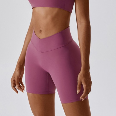 New Style Scrunched Short - Purple Grapes