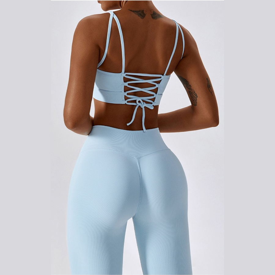 Premium Slim Legging Set - Blue