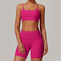 DALI Ribbed Premium Short Set - Magenta