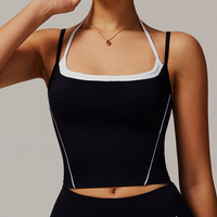 MAYA Stylish Premium Crop Top - Black