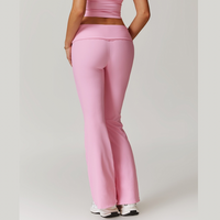 BONI Elegant Flared Legging - Pink