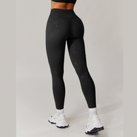 Elysian Glow Metallic Sculpt Legging - Black