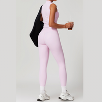 LILA Chic Vest Top Legging Set - Pink