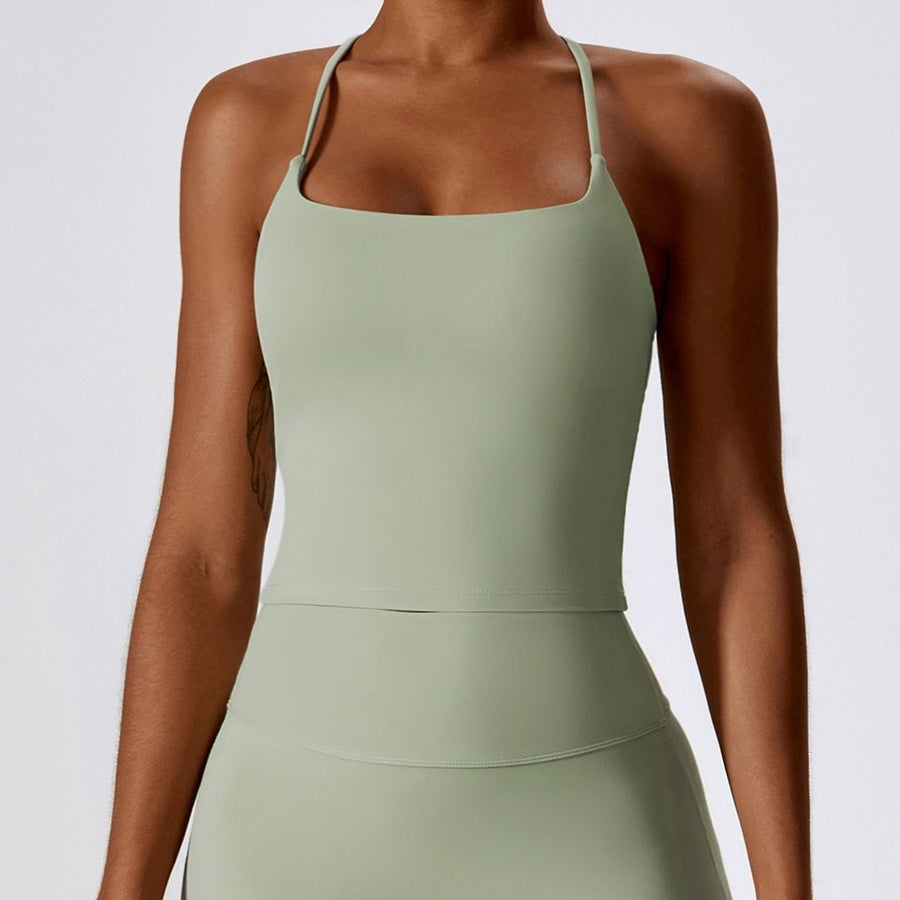 BETTY Premium Vest Top - Mint Green