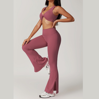 CAMILA Sexy Style Legging Set - Rose Vale