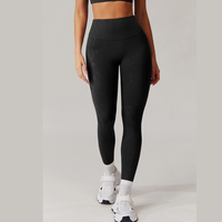 Elysian Glow Metallic Sculpt Legging - Black