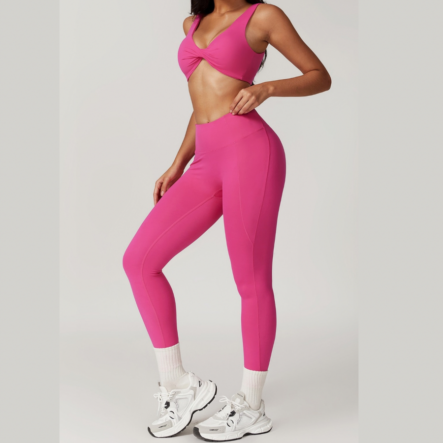 CAMILA Sexy Style Legging Set - Magenta