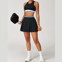 CANDY Premium Tennis Short Set - Black