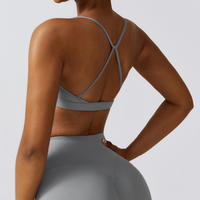 Stylish Cloud Soft Crop Top - Grey