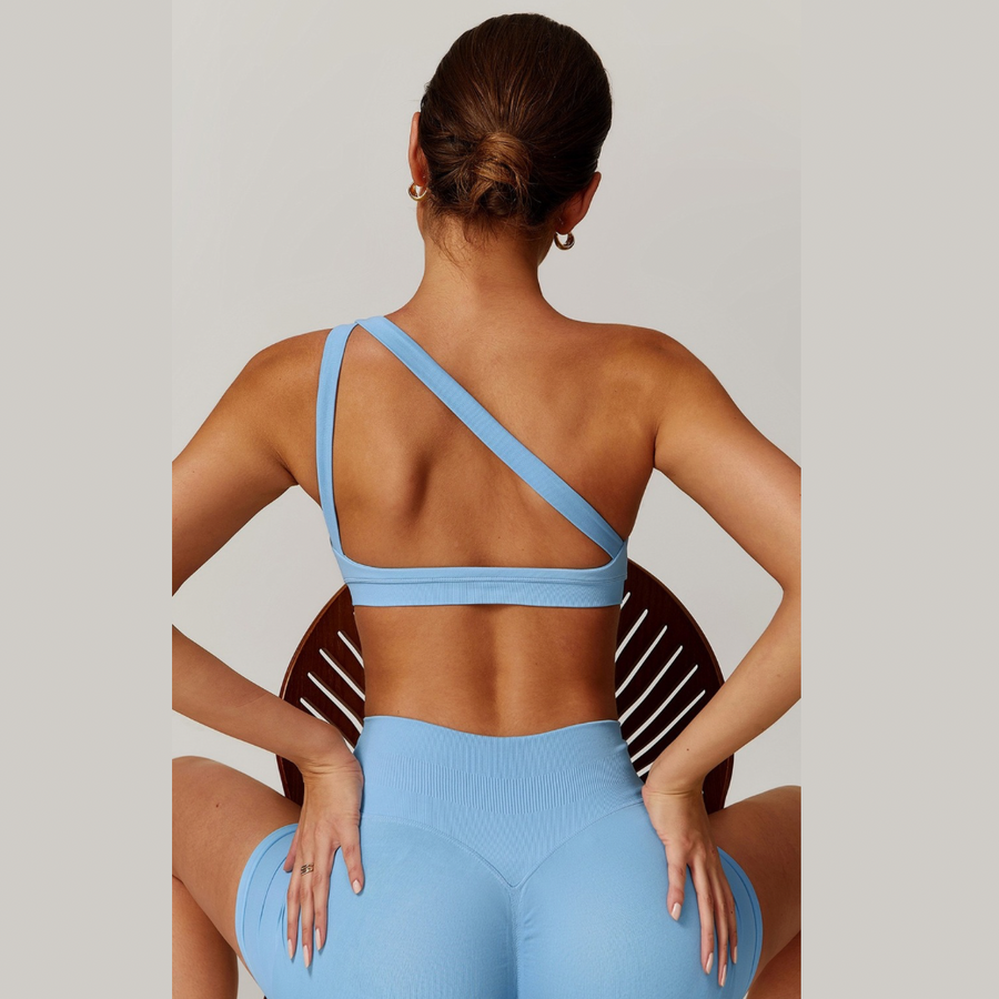 ATHENA Seamless Short Set - Sky Blue