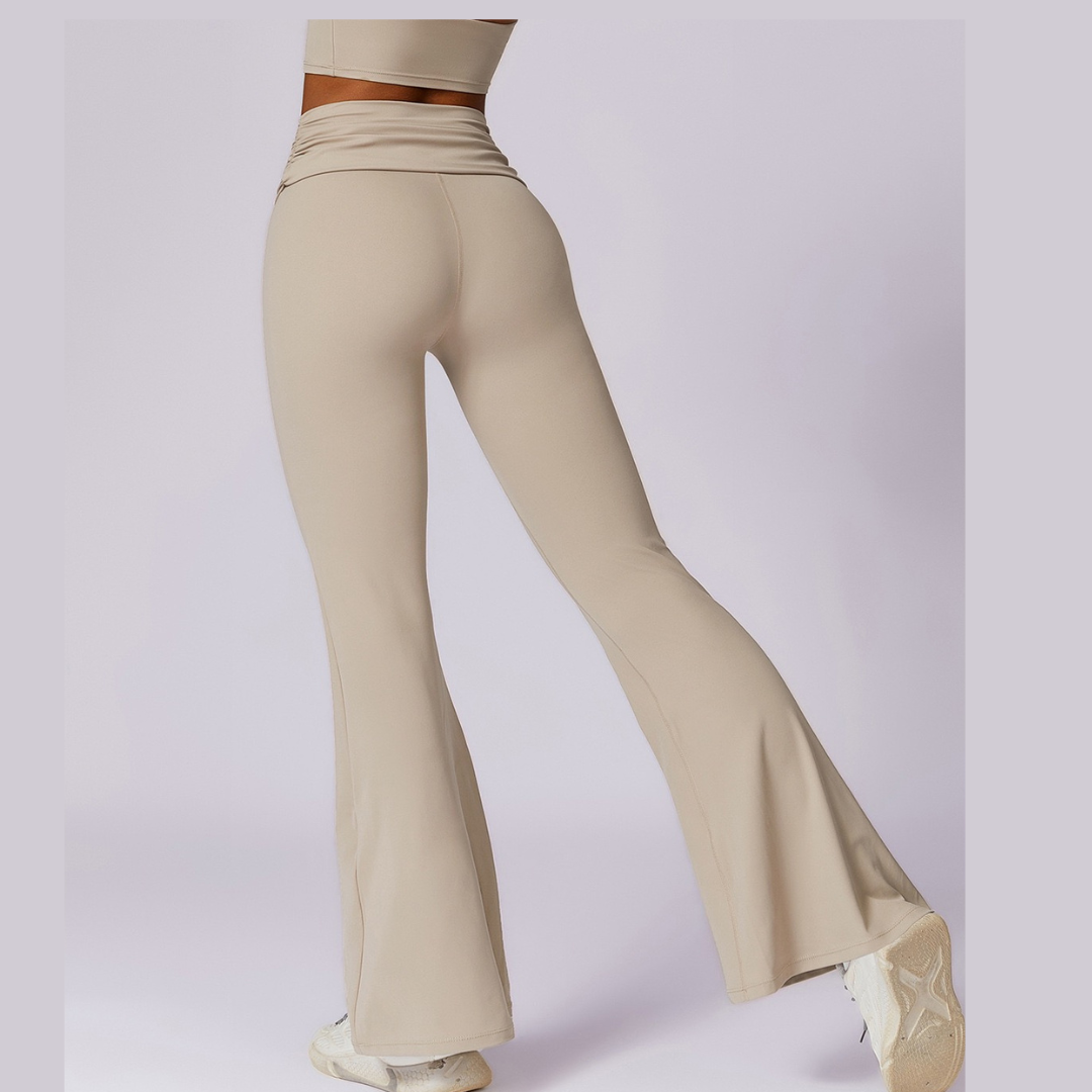 Elegant Style Flared Bottom - Vanilla 