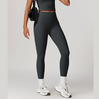 STELLA Double Layer Stylish Legging - Dark Grey