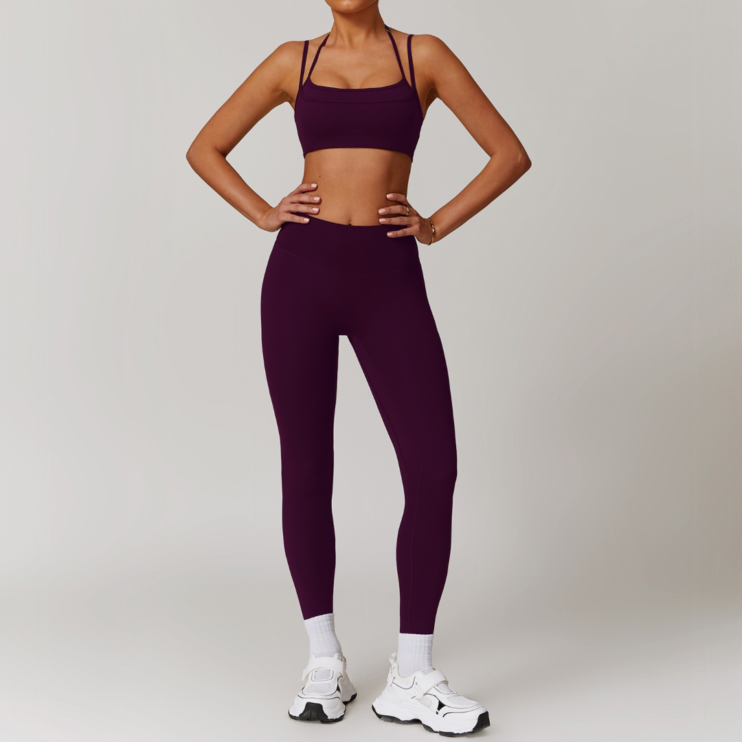 COCO Stylish Legging Set - Purple