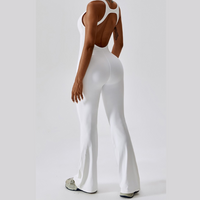 Timeless Bell Bottom Jumpsuit - Pure White