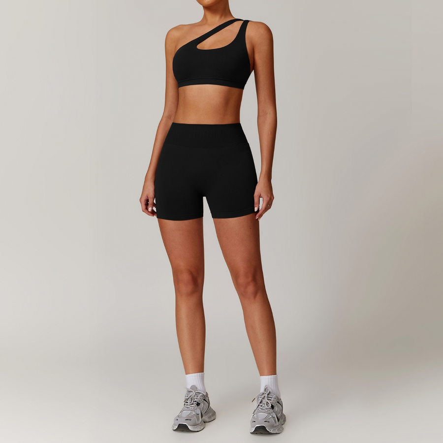 ATHENA Seamless Short Set - Black