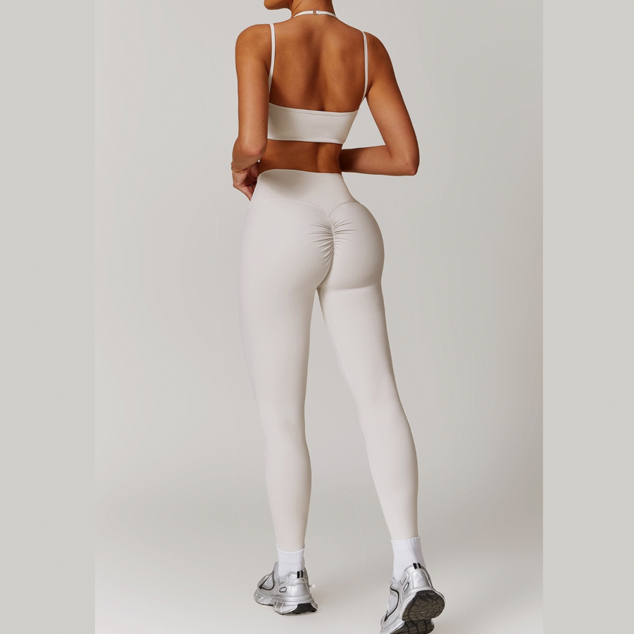 COCO Stylish Legging Set - Cream White