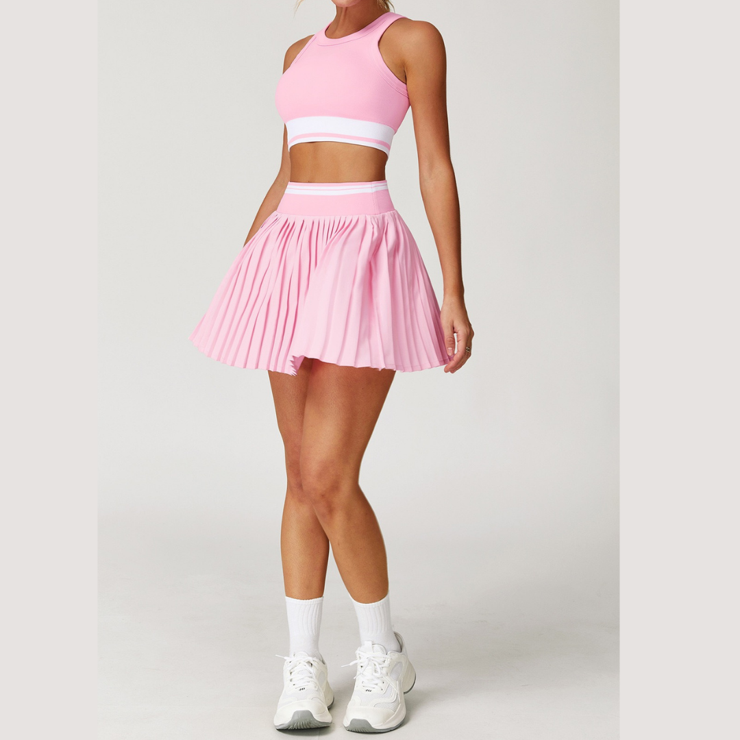 CANDY Premium Tennis Short Set - Pink