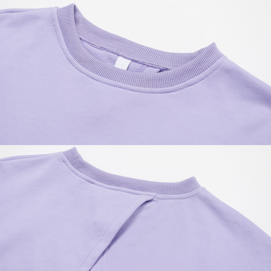 VERA Open Back Jumper Top - Lavender