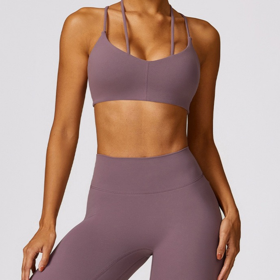 Unique Stylish Sexy Design Crop Top - Smoky Rose