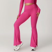 CAMILA Stylish Flared Legging - Magenta