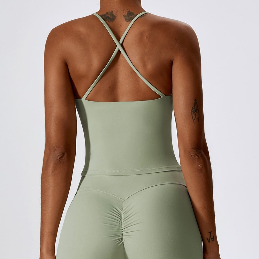 BETTY Premium Vest Top - Mint Green