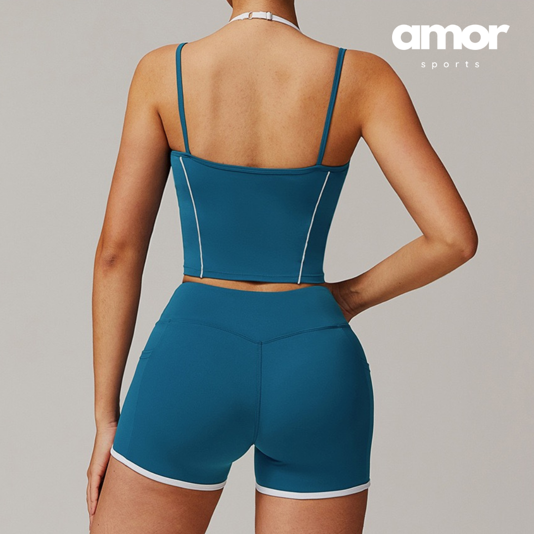 MAYA Stylish Short Set - Blue