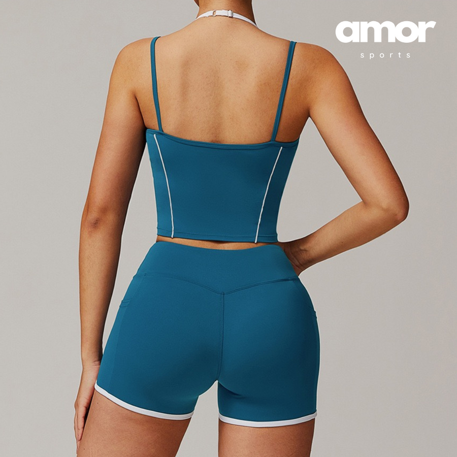 MAYA Stylish Short Set - Blue